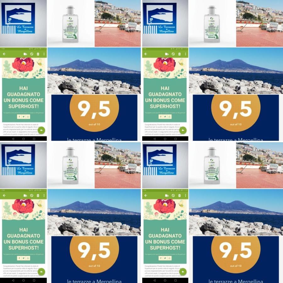 Le Terrazze A Mergellina Neapol Zewnętrze zdjęcie